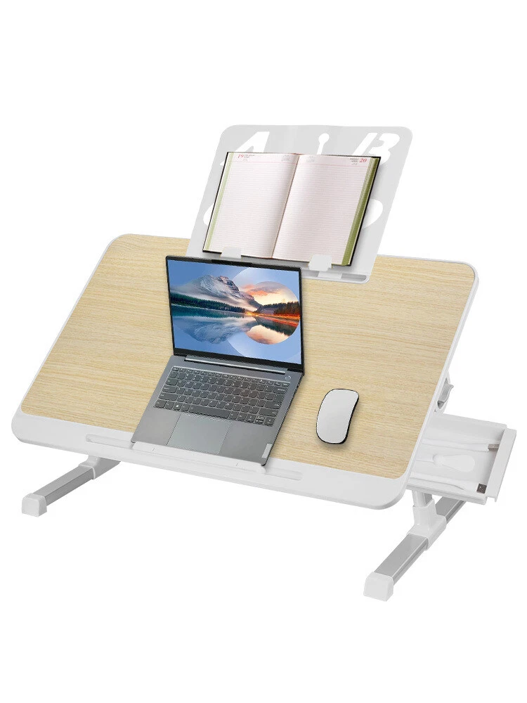 Ergonomic Aluminum Laptop Stand Adjustable Height Portable Holder