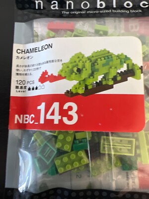 NANOBLOCK Chameleon Nano Block Micro-Sized Building Blocks NBC-143 NEW SEALED