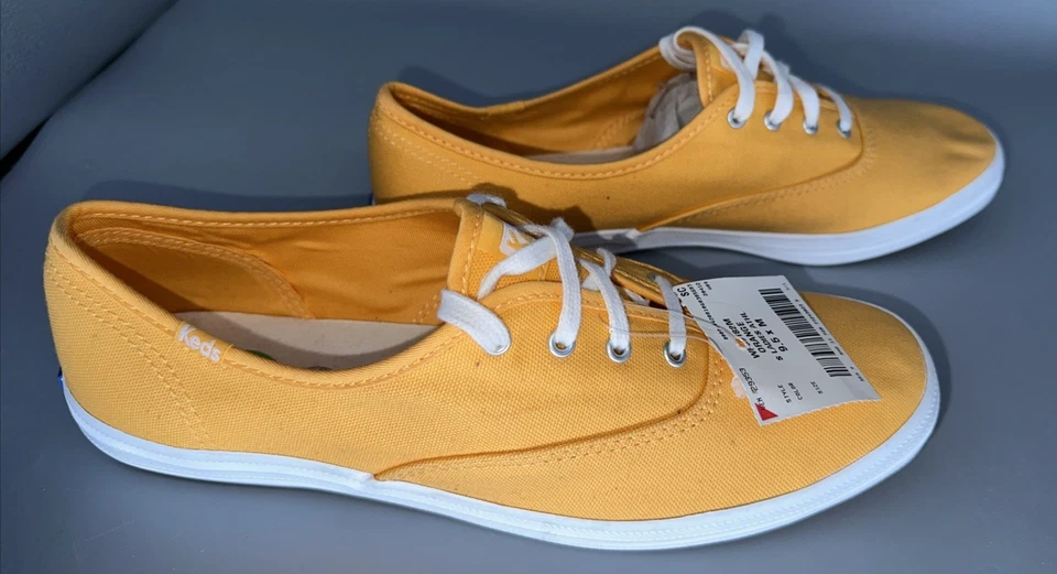 Zapatillas con cordones Keds para mujer talla 9,5 naranja Softerra Foto 4 de 4