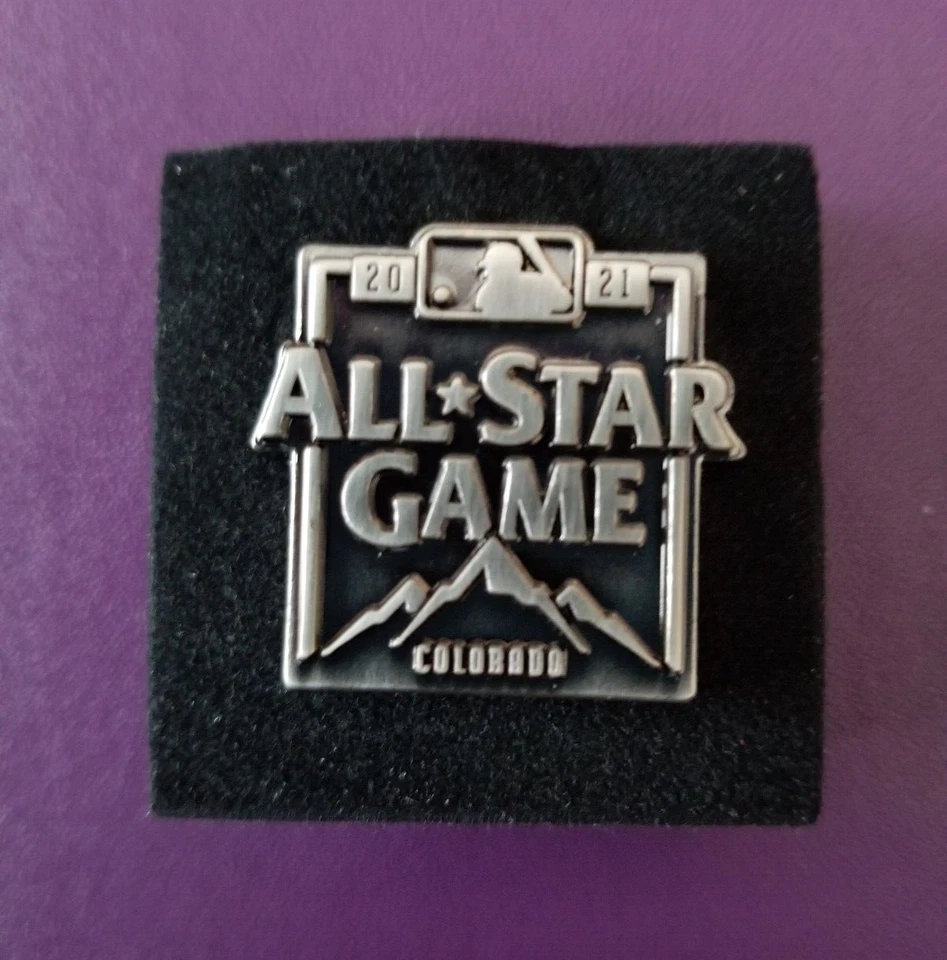 2021 MLB All-Star Game (in Colorado) Press Media Pin - WP Shohei Ohtani 1st ASG - Image 4 of 4