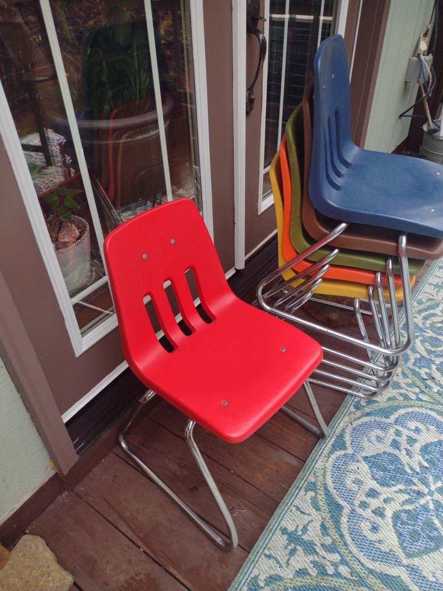 MCM VIRCO Plastic Molded School Chairs | eBay