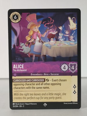 Alice - Tea Alchemist - Into the Inklands - 35/204 - Super Rare- E
