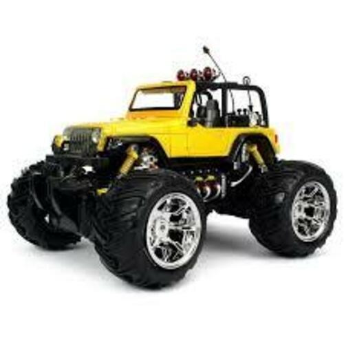Velocity Toys SUV Remote Control RC Truck Big 1:16 Size Off-Road Monster YELLOW