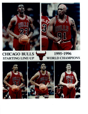 1995 1996 NBA CHAMPS CHICAGO BULLS 8X10 TEAM PHOTO JORDAN 1995 1996 NBA CHAMPS CHICAGO BULLS 8X10 TEAM PHOTO JORDAN