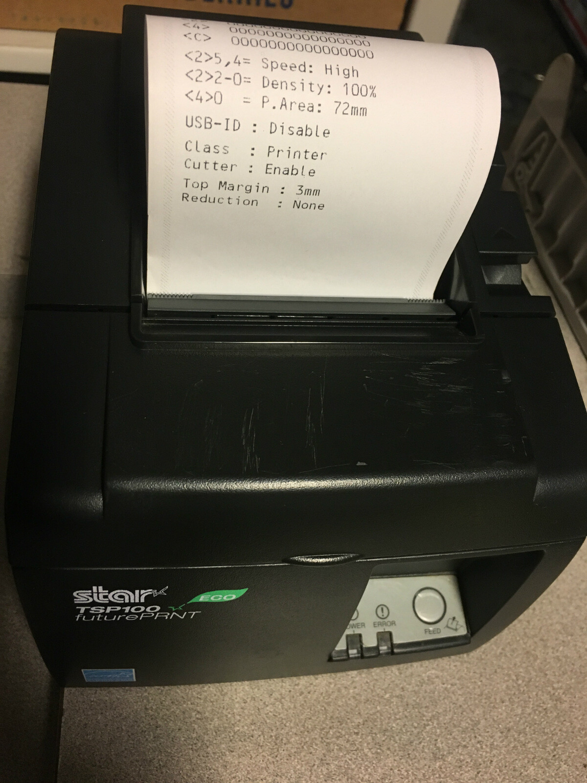 Star tsp100iii futureprnt black pos network thermal receipt printer