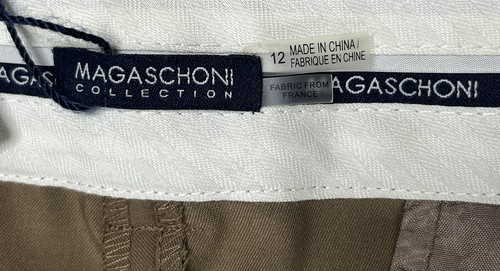 MAGASCHONI COLLECTION Womens Dress Pants Slacks Size 12 liNWT $189 - Picture 6 of 11