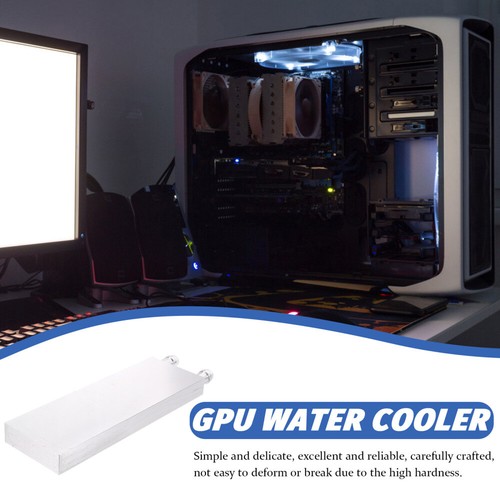 CPU Heatsink Cooler Water-cooled Radiator Aluminum Cooling Block - Afbeelding 8 van 12
