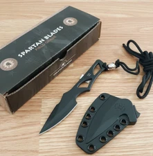 Spartan Blades Enyo Fixed Knife 2.75" AUS-8A Steel One-Piece Construction Blade