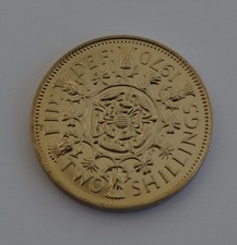 1970 Queen Elizabeth II Proof Florin Uncirculated Coin from Set