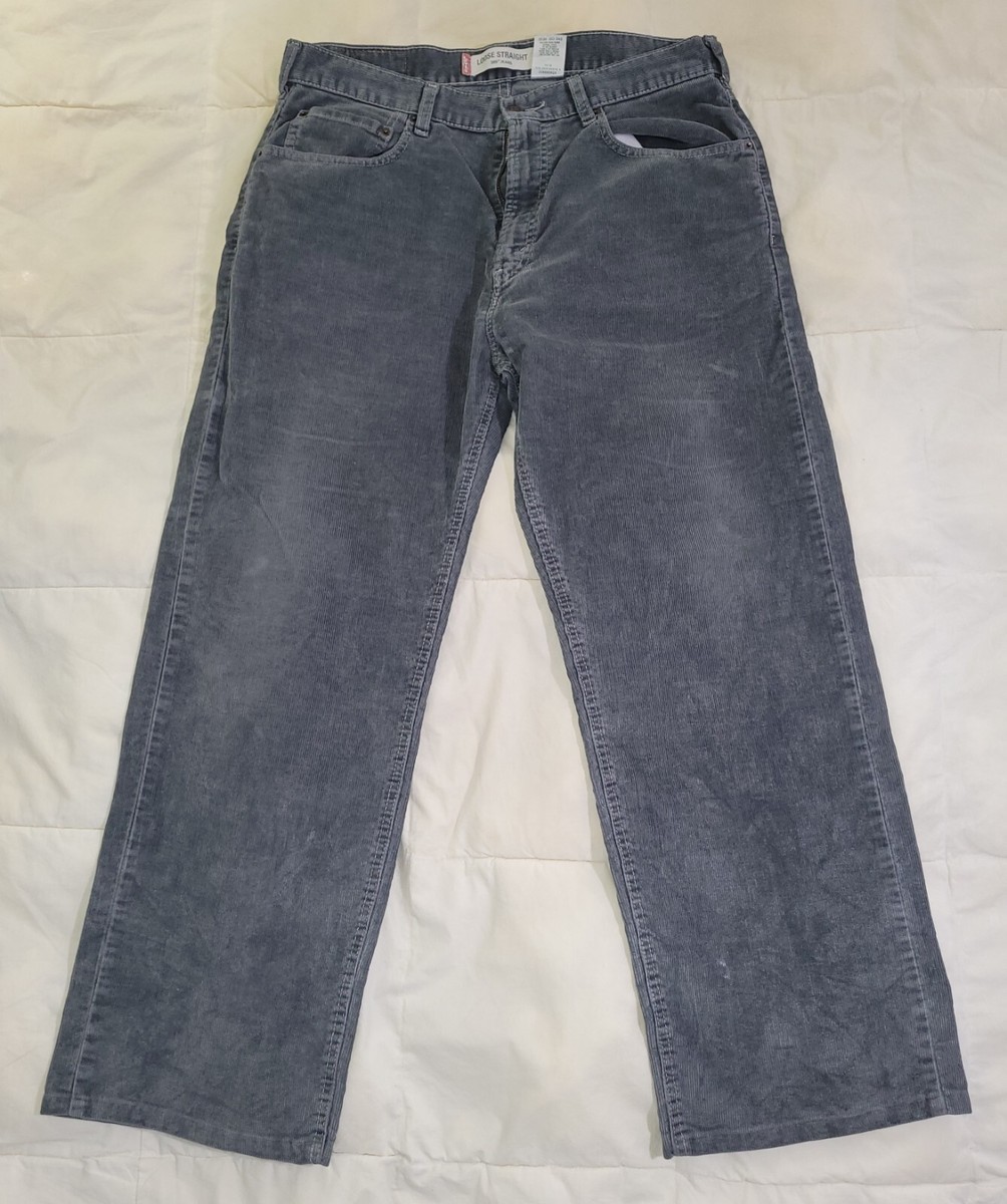 LEVI’S 569 loosestraight corduroy W34L30 Men's 34x34 Levi's 569 Loose Straight Corduroy Pants Baggy