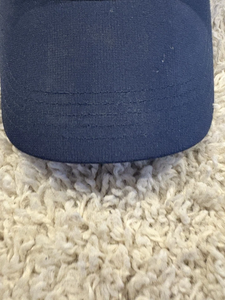 nike akron zips hat cap visor adult one size blue adjustable casual mens a23**** - Image 4 of 4