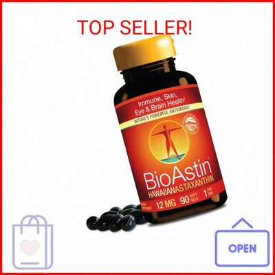 Nutrex Hawaii BioAstin Hawaiian Astaxanthin - 12mg, 90 Softgels - Farm-Direct Pr