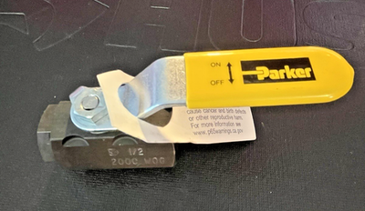 #ad Pressure Washer Parker On Off Lever Ball Valve 2000psi WOG 1 2”NPT Garden Hose $39.00