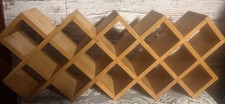 Bamboo spice rack Criss Cross Organizer Holder 18-Jar Spice Rack for kitchen