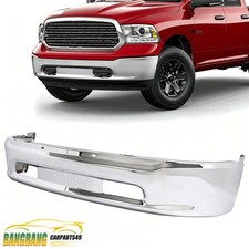 Chrome Front Bumper Face Bar Wo Fog Light Holes For Ram 1500 2013-2024