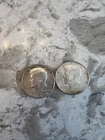 Lot If 2 1964 Kennedy Half Dollar