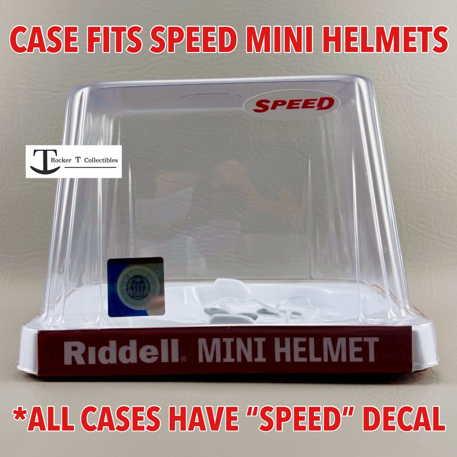 Display Case &ndash; Empty Retail Box W/speed Decal