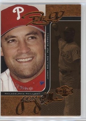 2006 Topps Co-Signers Changing Faces Bronze /150 Pat Burrell Jimmy Rollins 1o4y