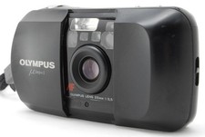 EXC 5 Olympus mju Black Point Shoot 35mm Film Camera From JAPAN