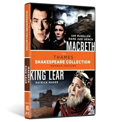 THE THAMES SHAKESPERARE COLLECTION DVD SET MACBETH & KING LEAR