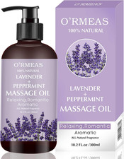 Massage Oil with Lavender and Peppermint Massage Oil for Skin Moisturizing Body