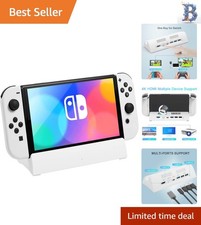 Compact Switch Docking Station with 4K HDMI USB 3.0 - Lightweight and Stylish