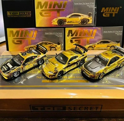 MINI GT TOP SECRET Tokyo Auto Salon 2025 limited edition minicar set of 3 Japan