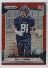 2016 Panini Prizm Rookie Red Prizm Nick Vannett #236 Rookie RC