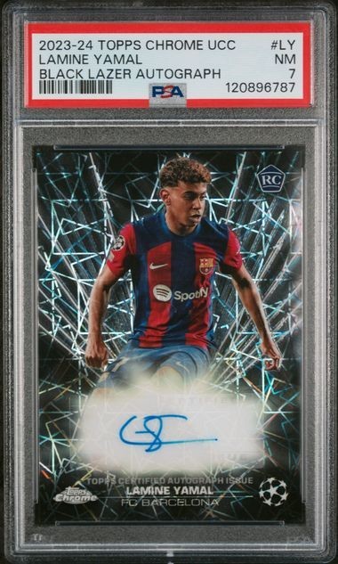 2023-24 Topps Chrome UEFA Club Competitions - Black Lazer
