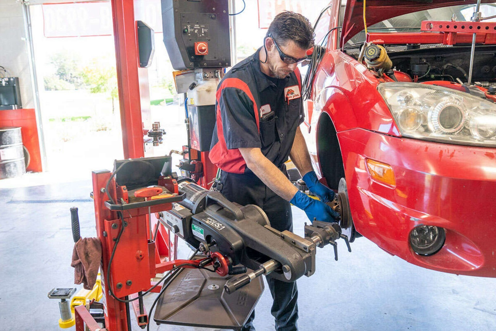 Hunter AutoComp Elite Pro On-Car Brake Lathe With PRO ADAPTER KIT