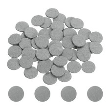 70 Pcs Adhesive Felt Circles 12mm 1/2" Round Non-Woven Felt Pads Grey