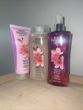 Japanese Cherry Blossom by Body Fantasies, 3 Piece Set for Women