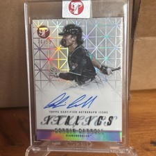 2025 Topps Pristine Baseball Corbin Carroll Italics Auto /99 Diamondbacks