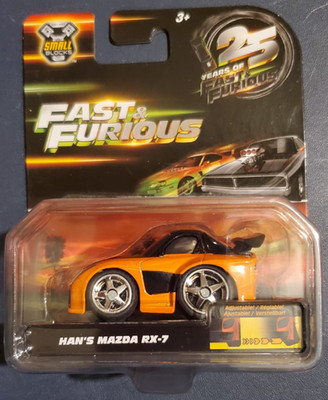 Jada Small Blocks Han's Mazda RX-7 25 Years Of Fast & Furious | eBay
