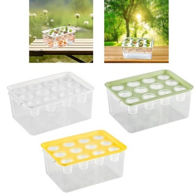 Hydrokultur-Züchter-Box Hydrokultur-System Growing Box Desktop Micro Landscape
