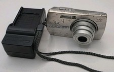 Olympus Stylus 710 7.1MP Silver Digital Camera w/ Battery, Charger Memory Card