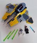 LEGO Star Wars Anakin's Jedi Interceptor (75281) Complete Build With Minifigures