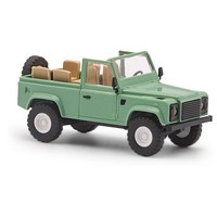 Busch H0 54391 Land Rover Defender 90 Offen, GrüN Formneuheit / 1:87