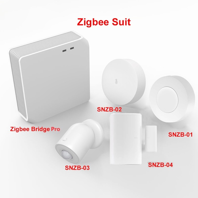 SONOFF Zigbee Bridge Wireless Switch/Temperature&Humidity/Motion Smart Sensor K