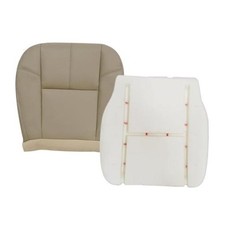 Driver Side Bottom Replacement Seat Cover  Foam Cushion 333 Light Tan