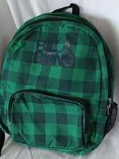 Vintage Billabong Flannel Backpack 