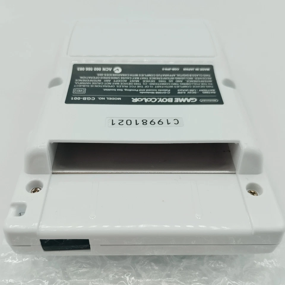 Consola Nintendo Game Boy Color Blanca Y Negra IPS 2.6 Pulgadas / PAL / EUR - Imagen 3 de 4