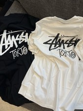 Stussy Tokyo Logo Graphic Men s Crew Neck Sho...