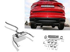 Edelstahl Sportauspuff Skoda Kodiaq 4x4 Benzin für RS-Optik
