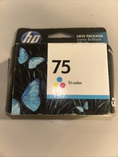 75 Tri-Color Ink Cartridge PhotoSmart CB337WN Genuine EXP: 01/2011