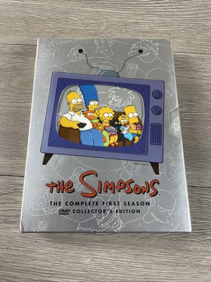 The Simpsons: The Complete First Season 3 Dvd Set Collector's Edition.