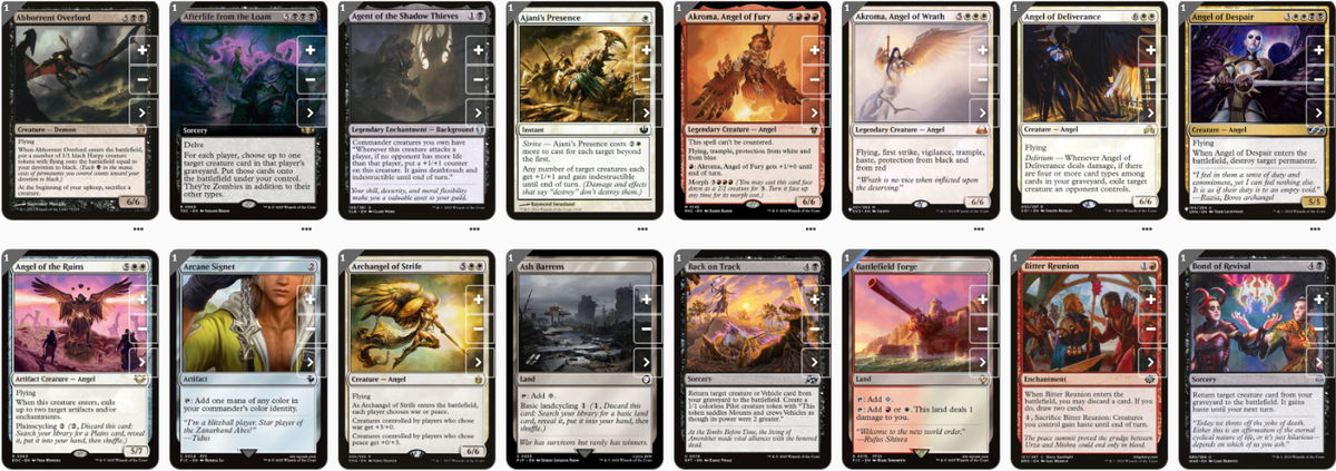 Kaalia of the Vast ANGELS DEMONS DRAGONS Magic MTG Custom