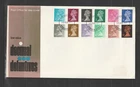 GB FDC 1971 1st Decimal Machin, WINDSO cancel but no delayed due to strike cache