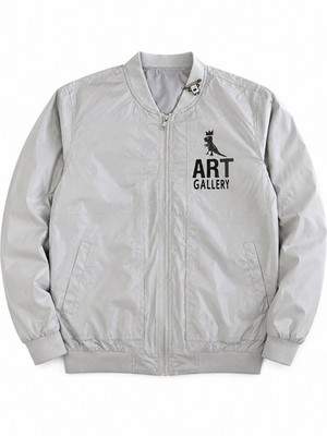 Men's Lightweight Windbreaker Jacket Zip-Up, Spring/Summer, Size Medium