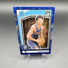 2024-25 Donruss Optic Rated Rookie Cam Christie #284 Blue Velocity Prizm